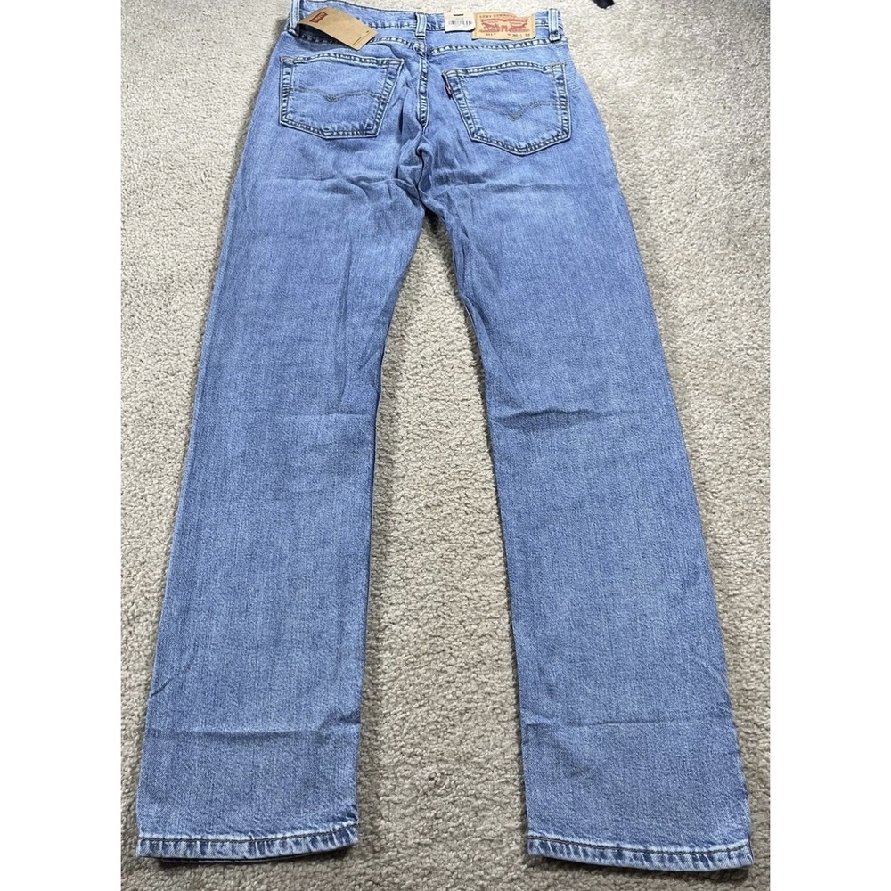 Levi's Men's 511 Slim Jeans 30x32 True Fit 29x31 Blue Medium Wash Stretchy NWT - Picture 8 of 13